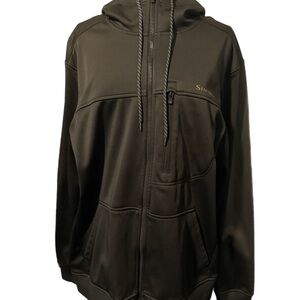 Simms Charcoal Zip-Up Jacket